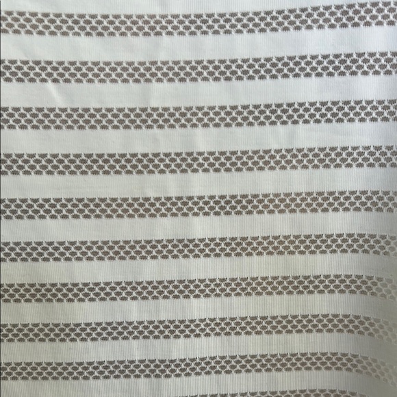 White Striped Athletic Top - Picture 2 of 6